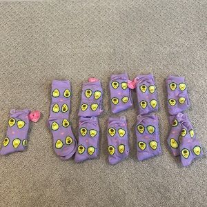 Avocado knee high socks for kids